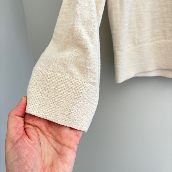 Banana Republic Women's Size Medium Sweater Organic Cotton‎ Office Normcore - Picture 3 of 8
